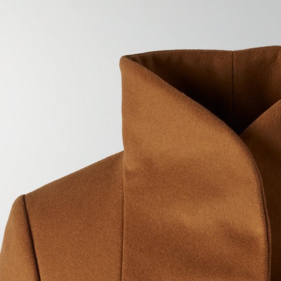 Wilfred - Mid-length wool cashmere coat - Picture 2 of 7